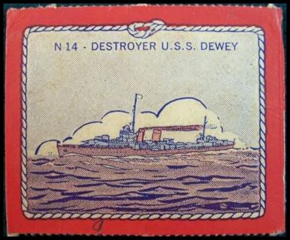 N-14 Destroyer USS Dewey